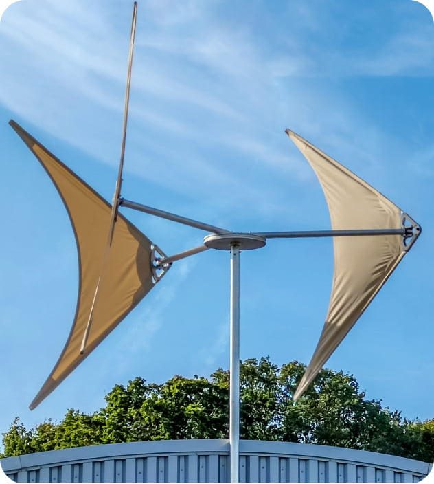 L’éolienne Alae est une solution simple pour produire sa propre électricité.